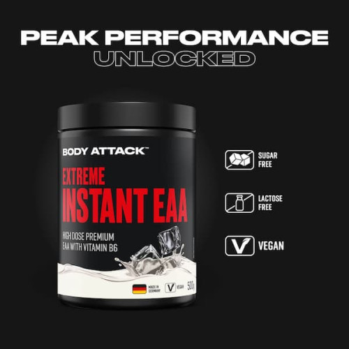 Body Attack Extreme Instant BCAA, 500g Blackberry Body Attack Extreme Instant BCAA, 500g Blackberry