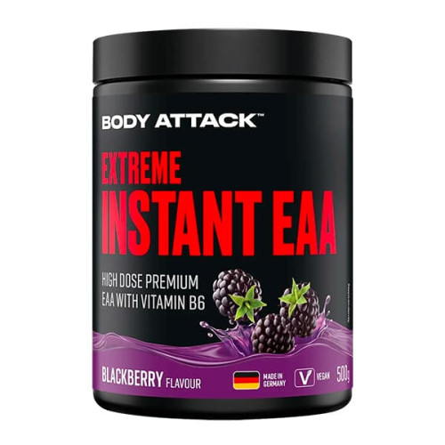 Body Attack Extreme Instant BCAA, 500g Blackberry Body Attack Extreme Instant BCAA, 500g Blackberry