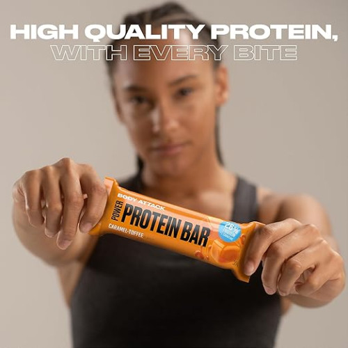 Body Attack Power Protein Bar 35 g toffee-caramel Body Attack Power Protein Bar 35 g toffee-caramel