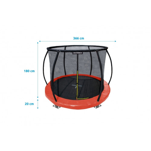 Marimex Trampolin Premium im Boden 2022, 366 cm Marimex Trampolin Premium im Boden 2022, 366 cm