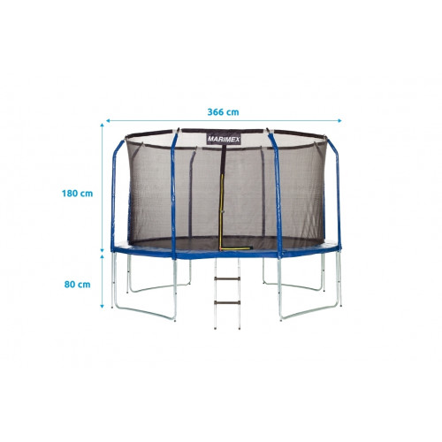 Marimex Standart Trampolína, priemer 366cm Marimex Standart Trampolína, priemer 366cm