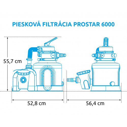 Marimex Sandfiltration für den Pool ProStar 6000 Marimex Sandfiltration für den Pool ProStar 6000