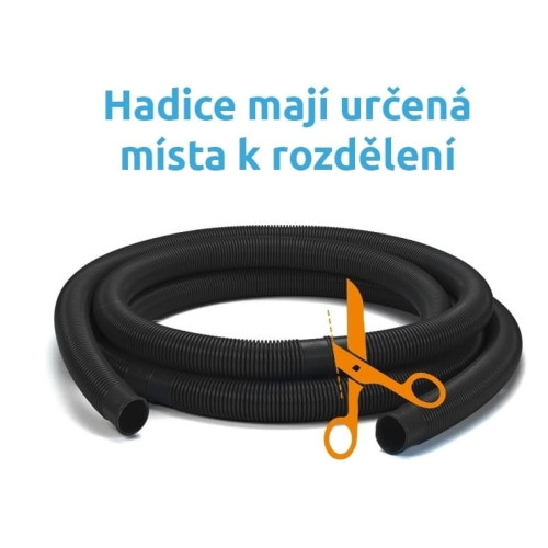 Bazénová čierna hadica 32 mm v metráži Ø 5/4 Bazénová čierna hadica 32 mm v metráži Ø 5/4
