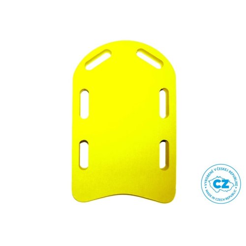 Žltá plavecká doska 300x485x38 mm pre výcvik plávania Žltá plavecká doska 300x485x38 mm pre výcvik plávania