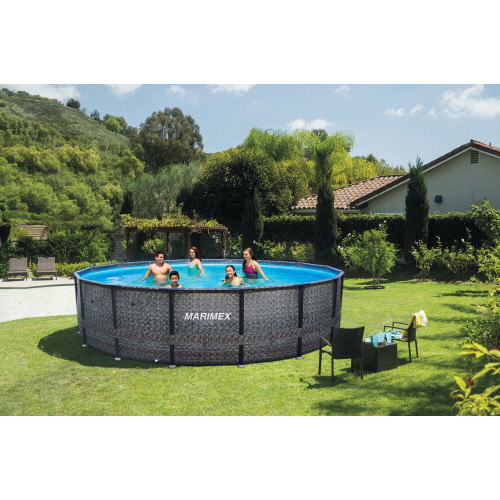 Marimex Florida Pool 3,66x0,99 m ohne Zubehör - RATAN-Motiv Marimex Florida Pool 3,66x0,99 m ohne Zubehör - RATAN-Motiv