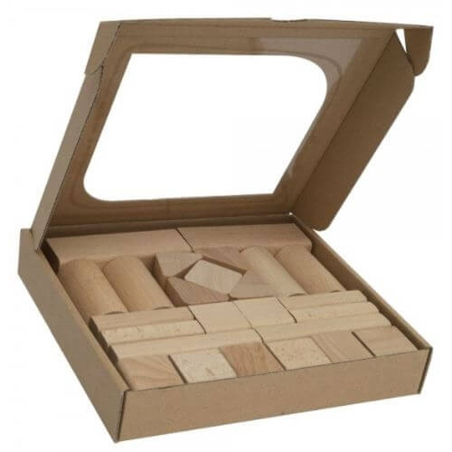 Marimex Holzwürfel für Kinder, 25 Stück, T-Wood Marimex Holzwürfel für Kinder, 25 Stück, T-Wood