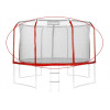 Feder- und Hülsenabdeckungsset für Trampolin 366 cm – rot Feder- und Hülsenabdeckungsset für Trampolin 366 cm – rot