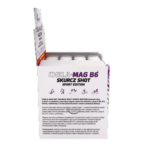 Olimp Chela-Mag B6, 20 x 25ml, Orange Olimp Chela-Mag B6, 20 x 25ml, Orange