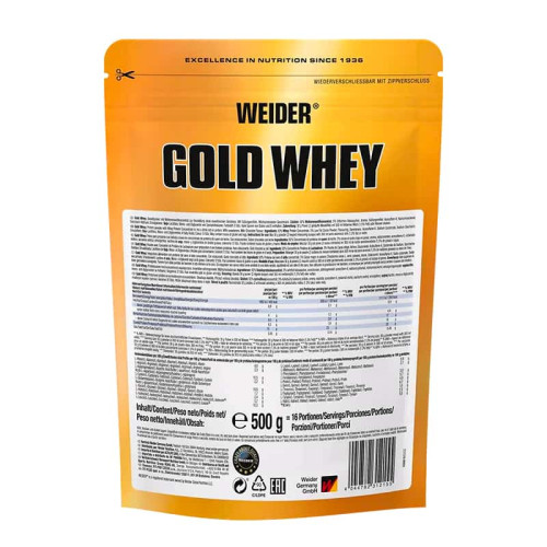 Weider Gold Whey Protein, 500 g Weider Gold Whey Protein, 500 g