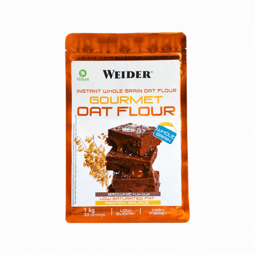 Weider Gourmet Hafermehl – Hafermehl, 1000 g, Brownie Weider Gourmet Hafermehl – Hafermehl, 1000 g, Brownie