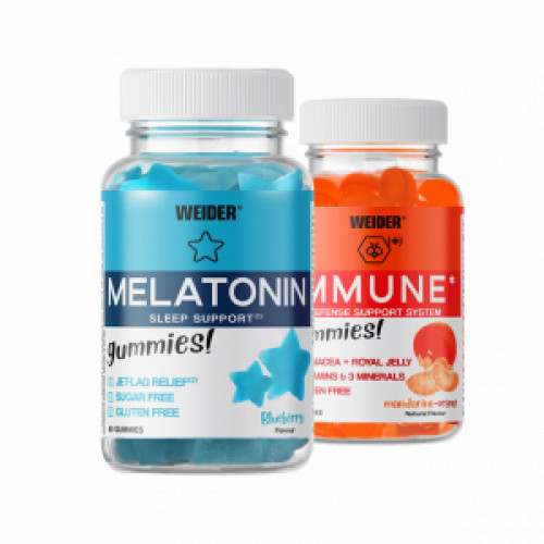 Weider Melatonin-Gelee-Bonbons + Immune Weider Melatonin-Gelee-Bonbons + Immune