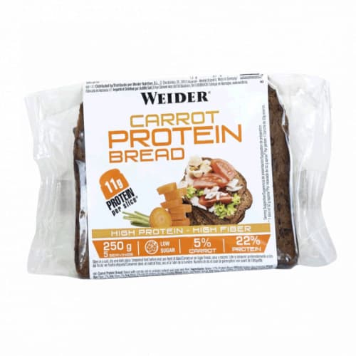 Weider Proteinbrot, Karotte, 250 g Weider Proteinbrot, Karotte, 250 g
