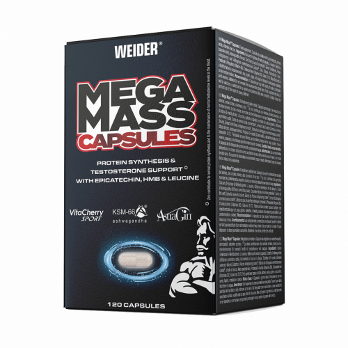 Weider Mega Mass Caps, 120 kps Weider Mega Mass Caps, 120 kps