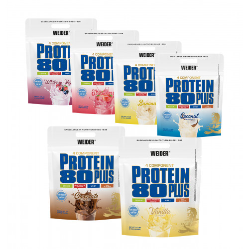 Weider Proteingetränk in Pulverform 80 Plus, 2000g Weider Proteingetränk in Pulverform 80 Plus, 2000g