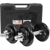 Gorilla Sports Kurzhantelset 20 kg + Koffer Gorilla Sports Kurzhantelset 20 kg + Koffer