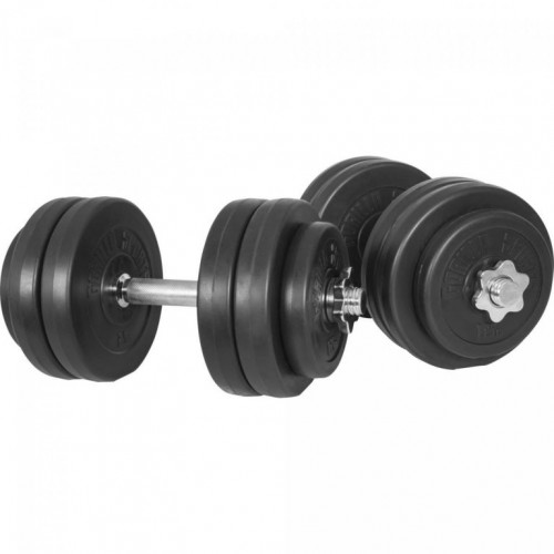 Gorilla Sports Kurzhantelset 2x15 kg 30/31 mm Gorilla Sports Kurzhantelset 2x15 kg 30/31 mm