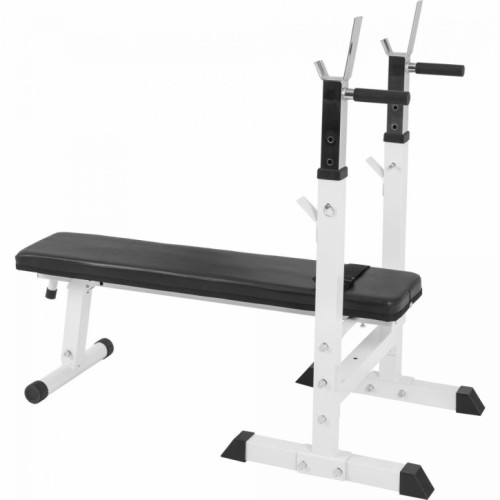 Gorilla Sports Multifunktionale verstellbare Bank weiß Gorilla Sports Multifunktionale verstellbare Bank weiß