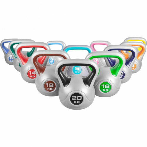 Gorilla Sports Kettlebell Stylish 2-20 KG Gorilla Sports Kettlebell Stylish 2-20 KG