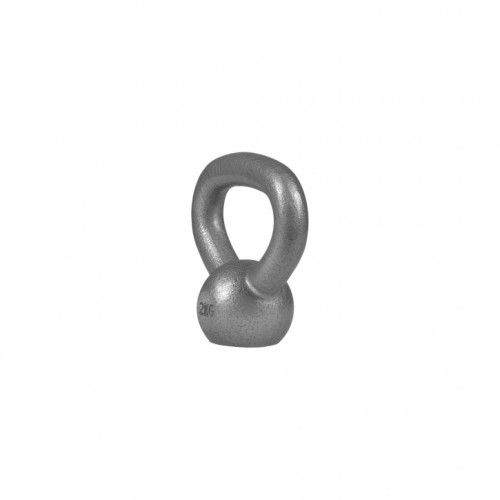 Gorilla Sports Kugelhantel aus Gusseisen 4-32 kg (Silber) Gorilla Sports Kugelhantel aus Gusseisen 4-32 kg (Silber)