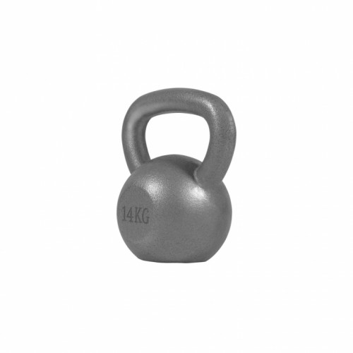Gorilla Sports Kugelhantel aus Gusseisen 4-32 kg (Silber) Gorilla Sports Kugelhantel aus Gusseisen 4-32 kg (Silber)