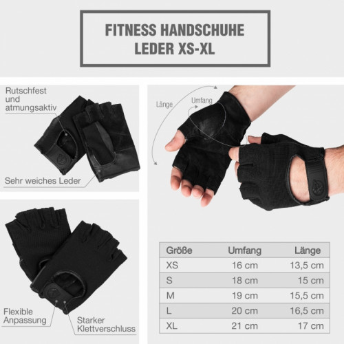 Gorilla Sports II Trainingshandschuhe Gorilla Sports II Trainingshandschuhe