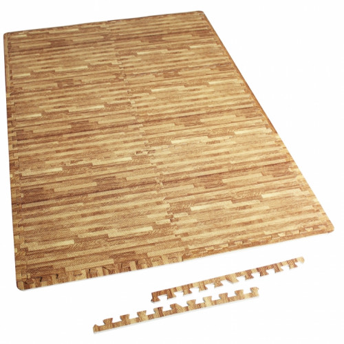 Gorilla Sports Puzzle-Schutzmatte mit 6 Teilen + 12 Enden, 2,16 m² Gorilla Sports Puzzle-Schutzmatte mit 6 Teilen + 12 Enden, 2,16 m²