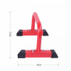 Gorilla Sports Multifunktionale Minibars rot Gorilla Sports Multifunktionale Minibars rot