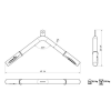 Adapter für Trizeps MARBO MH-C105 Adapter für Trizeps MARBO MH-C105