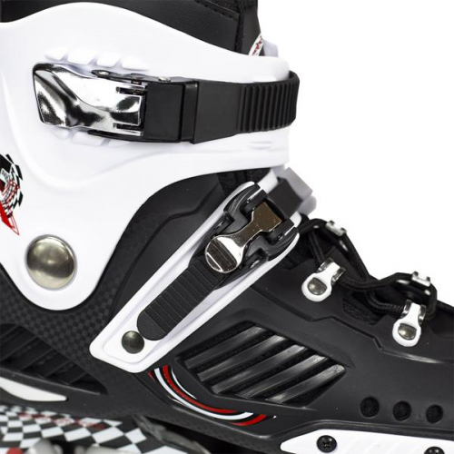 HMS NA12333 NILS EXTREME Slalom-Rollschuhe, schwarz HMS NA12333 NILS EXTREME Slalom-Rollschuhe, schwarz