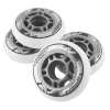Skate-Rollen NILS EXTREME PU, 76x24mm, weiß (4ST) Skate-Rollen NILS EXTREME PU, 76x24mm, weiß (4ST)