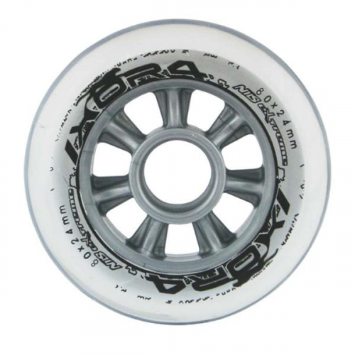 Skate-Rollen NILS EXTREME PU, 80x24mm, klar (4ST) Skate-Rollen NILS EXTREME PU, 80x24mm, klar (4ST)