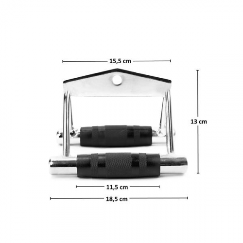 Zweihandadapter für Umlenkrolle mit Gummi HMS UW04 