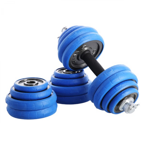 Einhandhantel-Set im Koffer HMS SGG30BAR, 2x15kg, Gusseisen Einhandhantel-Set im Koffer HMS SGG30BAR, 2x15kg, Gusseisen