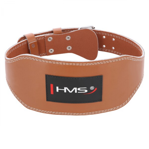 PA3998 Kräftigender Fitnessgürtel aus Leder HMS, Größe XL PA3998 Kräftigender Fitnessgürtel aus Leder HMS, Größe XL