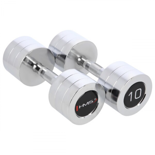 Chromhanteln HMS CHD10, 2x10 kg Chromhanteln HMS CHD10, 2x10 kg