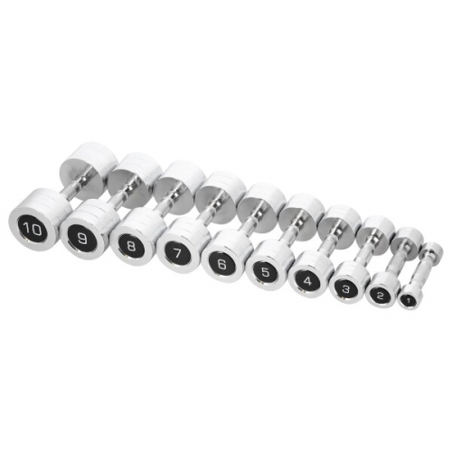Chromhanteln HMS CHD10, 2x10 kg Chromhanteln HMS CHD10, 2x10 kg