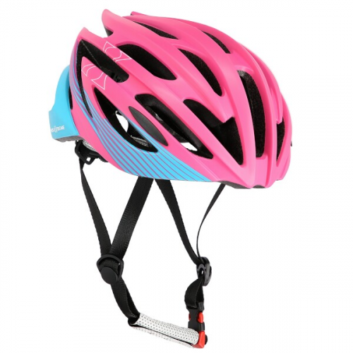 Fahrradhelm NILS Extreme MTW24, lila-blau Fahrradhelm NILS Extreme MTW24, lila-blau