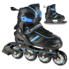 Schlittschuhe NILS Extreme NH18191 2in1 schwarz-blau Schlittschuhe NILS Extreme NH18191 2in1 schwarz-blau