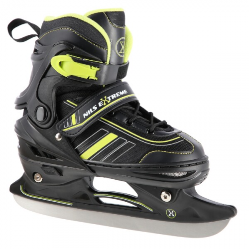 NH18191 Schlittschuhe 2V1 NILS EXTREME, schwarz-gelb, Größe M 34-38 M(34-38) NH18191 Schlittschuhe 2V1 NILS EXTREME, schwarz-gelb, Größe M 34-38 M(34-38)