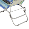 Klappbare Sonnenliege NILS Camp NC3024, blau Klappbare Sonnenliege NILS Camp NC3024, blau