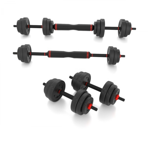 Hantelset HMS SGX120 Pro 6 in 1, 20 kg Hantelset HMS SGX120 Pro 6 in 1, 20 kg
