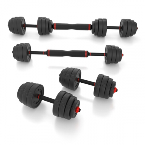 Hantelset HMS SGX130 Pro 6 in 1, 30 kg Hantelset HMS SGX130 Pro 6 in 1, 30 kg