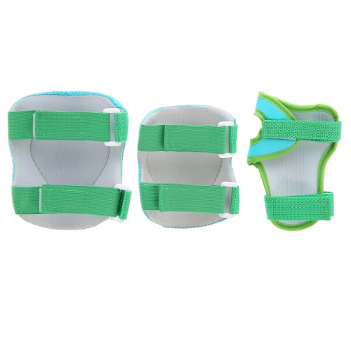 H704 Protektoren - NILS EXTREME-Set, grün-blau, groß. M H704 Protektoren - NILS EXTREME-Set, grün-blau, groß. M