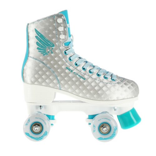 Zweireihige Rollschuhe NILS Extreme NQ14198, türkis, groß. 35 35 Zweireihige Rollschuhe NILS Extreme NQ14198, türkis, groß. 35 35