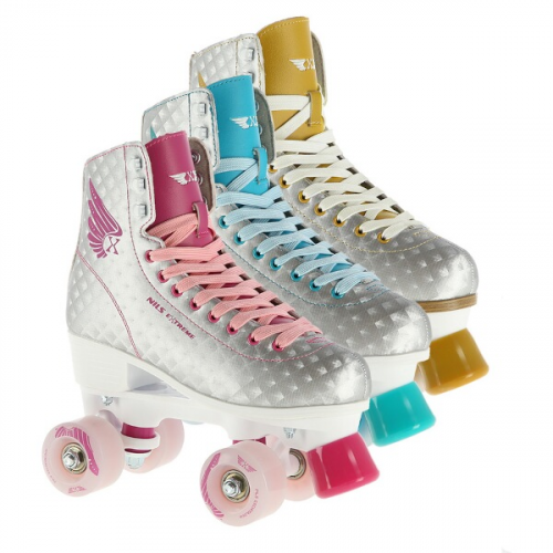 Zweireihige Rollschuhe NILS Extreme NQ14198, türkis, groß. 38 38 Zweireihige Rollschuhe NILS Extreme NQ14198, türkis, groß. 38 38