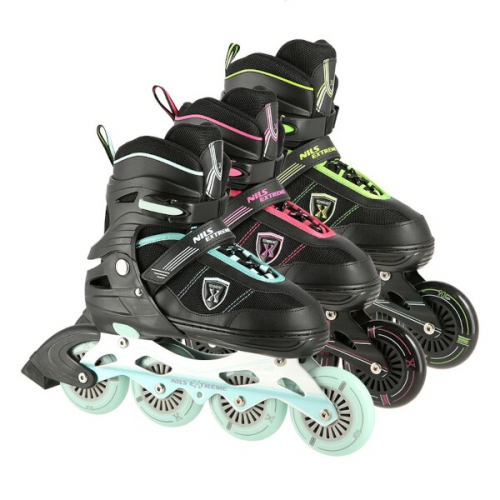 Kinderrollschuhe NILS Extreme NA19088, grün Kinderrollschuhe NILS Extreme NA19088, grün