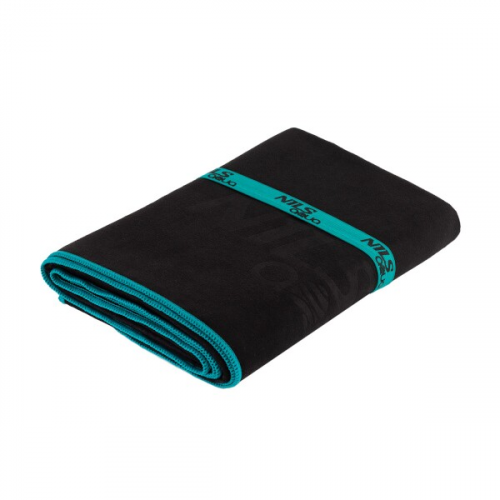 HMS Mikrofaserhandtuch NILS aqua NAR13 schwarz/blau HMS Mikrofaserhandtuch NILS aqua NAR13 schwarz/blau