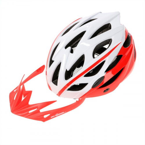 NILS Extreme MTW210 Fahrradhelm, weiß-rot NILS Extreme MTW210 Fahrradhelm, weiß-rot