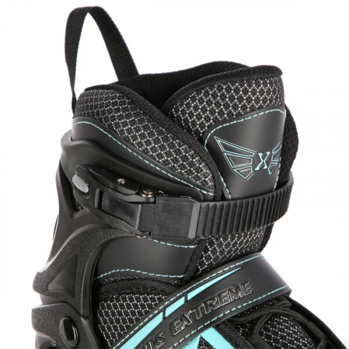 Kinderrollschuhe NILS Extreme NA19318, schwarz-türkis Kinderrollschuhe NILS Extreme NA19318, schwarz-türkis