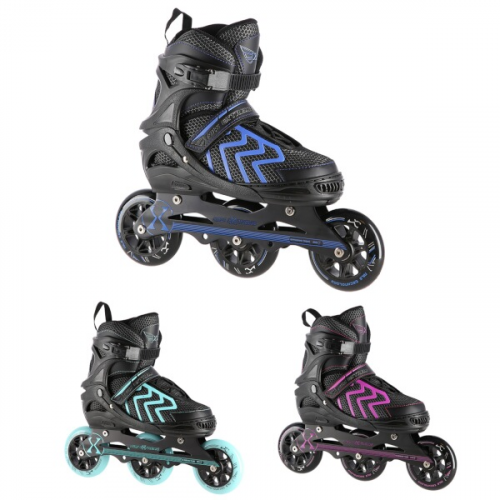 NA19318 Kinder-Rollschuhe NILS EXTREME, schwarz-blau, groß. L(39-42) L(39-42) NA19318 Kinder-Rollschuhe NILS EXTREME, schwarz-blau, groß. L(39-42) L(39-42)